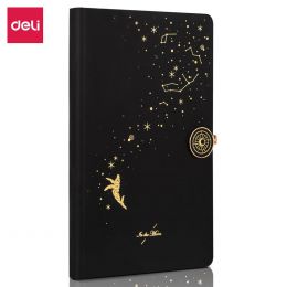 Notebook - 16K (120 Page) Leather Cover - Assorted - Deli