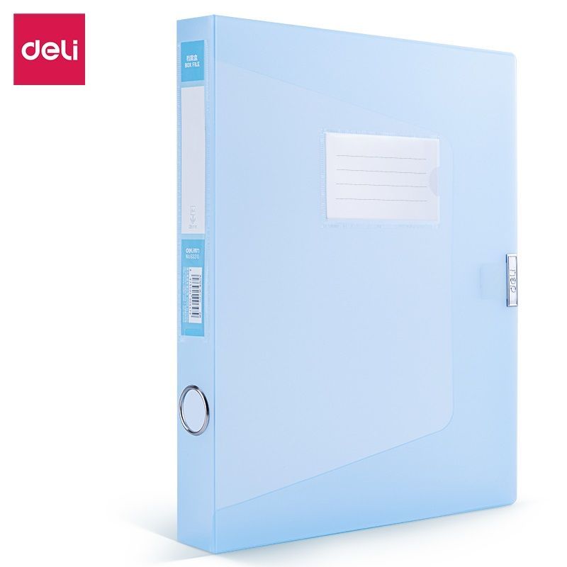 Box File A4 350 Sheets Blue - Deli