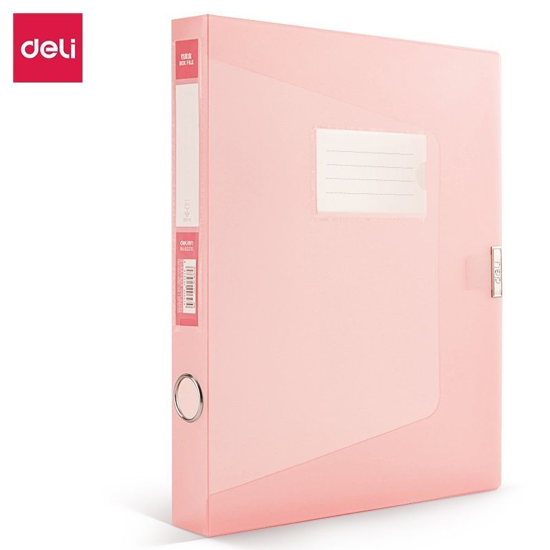 Box File A4 350 Sheets Red - Deli