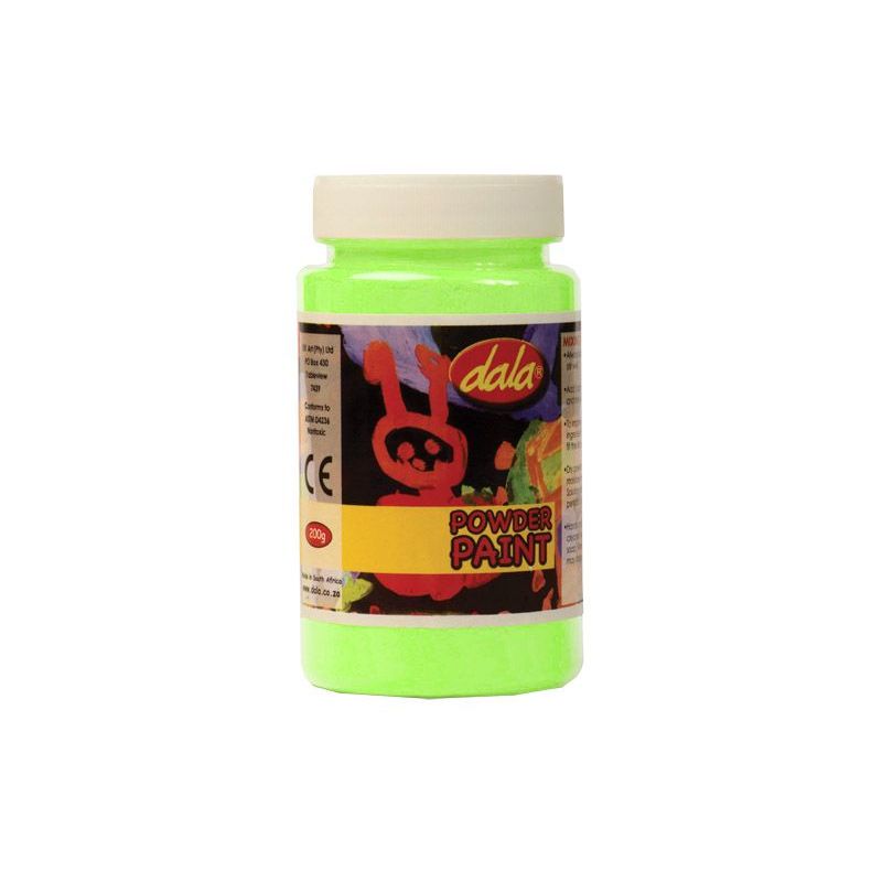 Paint Tempera Powder Neon (200g Jar) choose colour