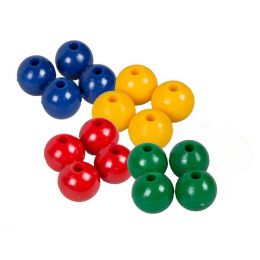 Beads Round - 2.4cm (100pc)...