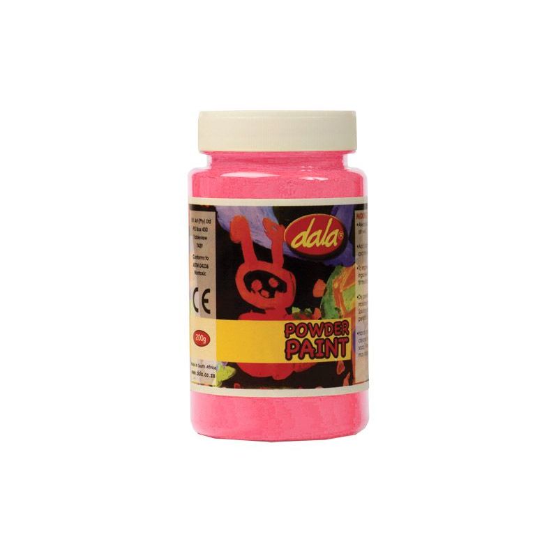 Paint - Tempera Powder Neon (200g Jar) - choose colour