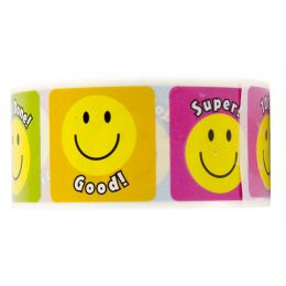 Motivation Stickers (150pc) - Smiley Face + Words