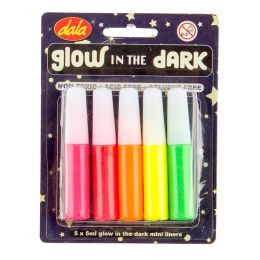 Glow in the Dark mini liners (5x5ml)