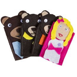Finger - Story Puppets - 3 Bears (4pc)