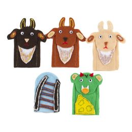 Finger - Story Puppets - 3 Billy Goats (5pc)