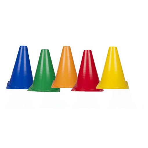 Sport / Traffic Cones 15cm (10pc) - Assorted Colours