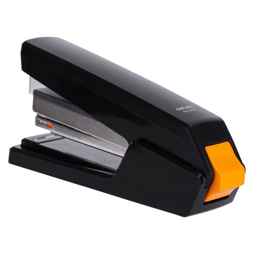 Stapler Effortless - Half Strip (30 Sheet, 24/6&26/6) - Black - Deli