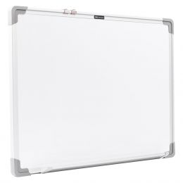 Whiteboard Magnetic - 450x600mm With Aluminium Frame  - Deli