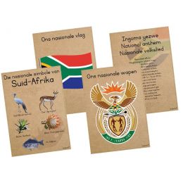South Africa Poster Set (4 x A2) Afrikaans