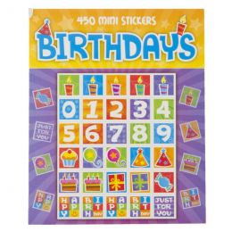 Sticker book - Birthdays (450pc)