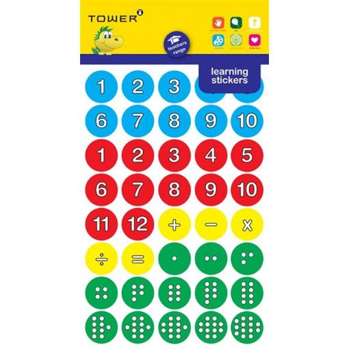 Stickers - Fun Number (80pc)