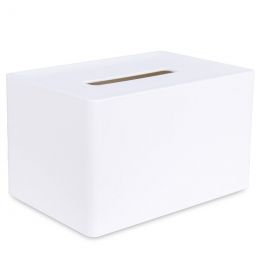 Tissue Box Only - White - Nusign Deli