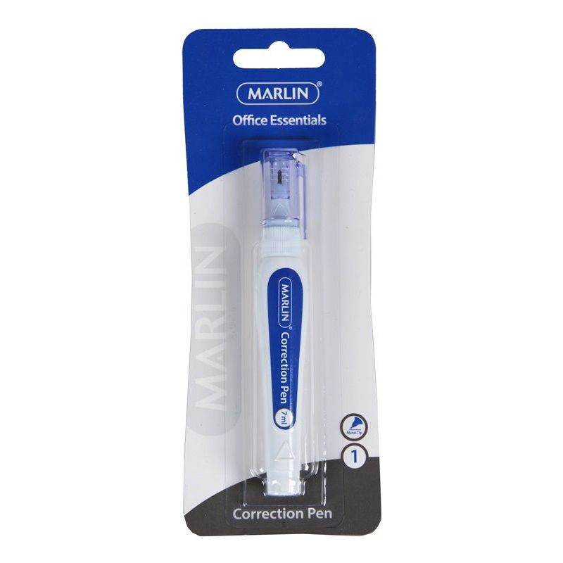 Correction - 7ml Correction Fluid Pen (1pc) - Marlin