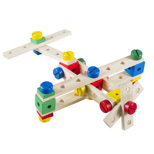 Wooden - Multinut Construction Set (78pc)