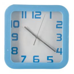 Clock - Wall Mounted - Assorted Colours Round/Square