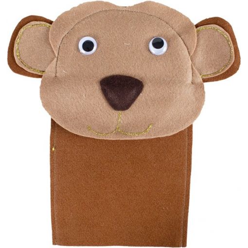 Hand Puppet Open Mouth - Monkey