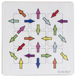 Mind Teaser - Arrows (Colour) - wood