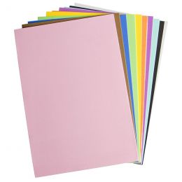 Foam Self Adhesive Sheets A4 - 2mm (10pc) Assorted Colours