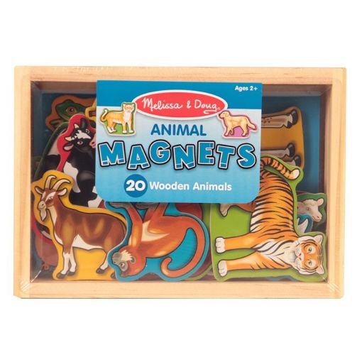 Wooden Animal Magnets