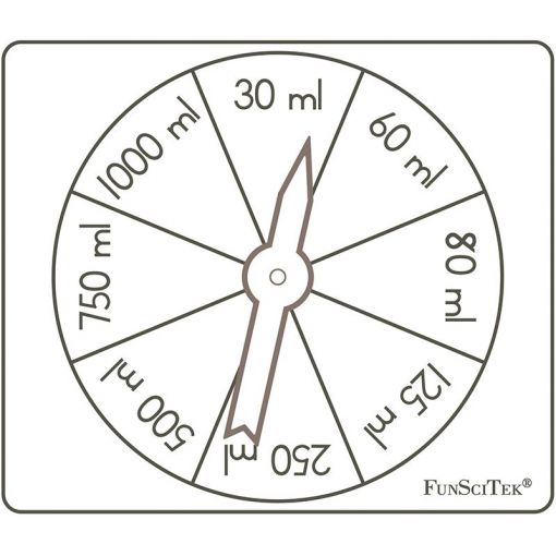 Volume Spinner - Senior (30-1000ml) - wood