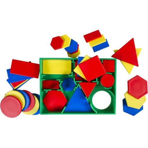 Attribute Blocks - MEDIUM (60pc) in Shape-fit Container (20x15cm)