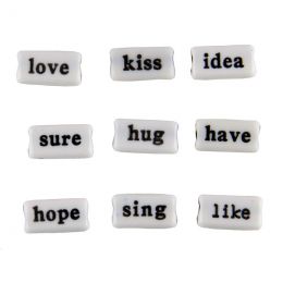 Beads Words Mix (10g)