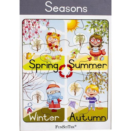 PZ Wood Frame - A4 12pc - Seasons (BB)