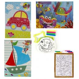 Busy Bag - Mini Arts & Crafts Set BOY (4-6 Years) Assorted Designs