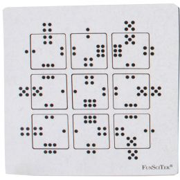 Mind Teaser - Dots (Black & White) - wood