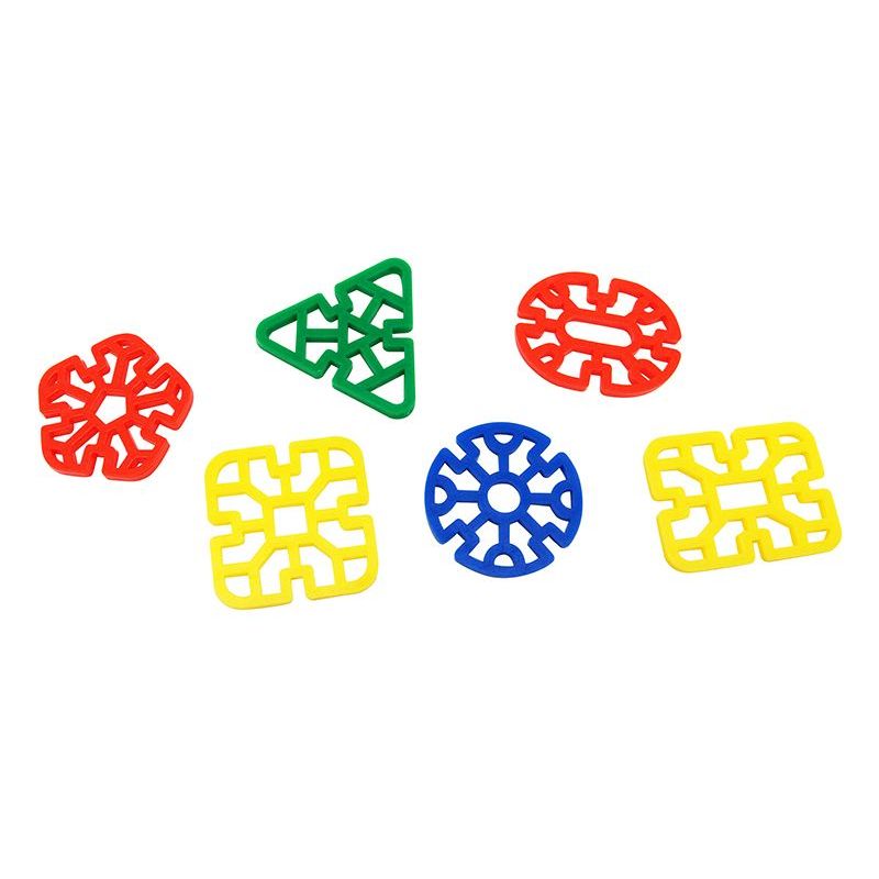 Geoflakes - Six Patterns - Small 2.5cm (5 colour, 125g, ~200pc)