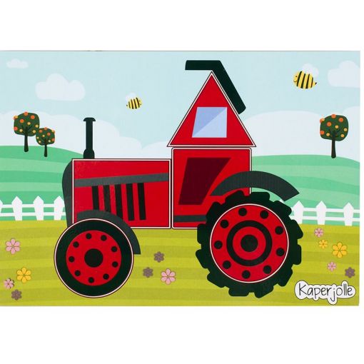 Dough Cards Set (A5) - Geo Shapes - Farm (5pc) +  Dough Cutters