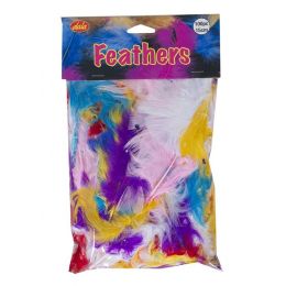 Feathers (15cm) - 100pc - Ass Colours