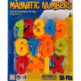 Magnetic Plastic Numbers & Symbols