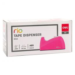 Tape Dispenser - 120x57x60mm PINK - Deli