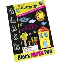 Paper Pad - A3 80gsm (50pc) - Black