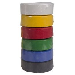 Tempera Refill Blocks - Large (57mm) - 6 Primary Colours