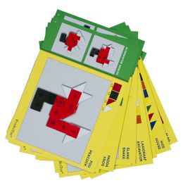 Connect-A-Cube Activity Cards (A5) - (16pc Double sided)