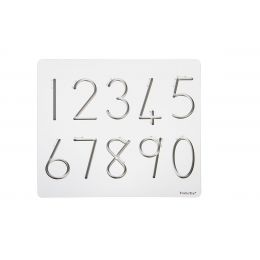 Writing Patterns Board Numbers (0-9) Pencil Tracing - Wooden
