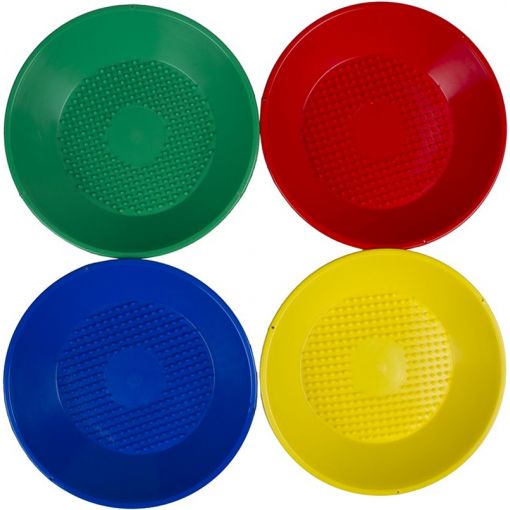 Sorting Plates/Bowls - Round - Large (4 colour, 4pc)