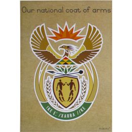 Poster - SA National Coat of Arms (A2)