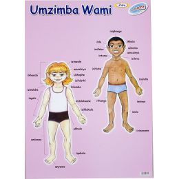 Poster - UMZIMBA WAMI - (MY BODY) (Zulu)