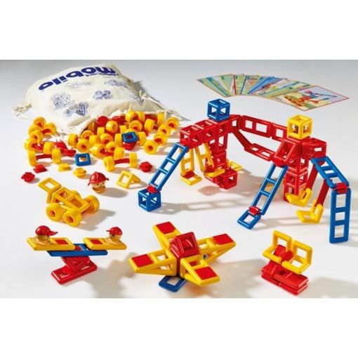 Mobilo - Kindergarten Set (192pc) & Cards & Storage Bag