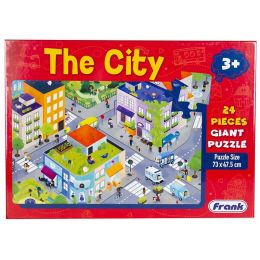 Floor Puzzle - City (24pc) - cardboard