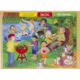 Wood Puzzle - A4 36pc - My...