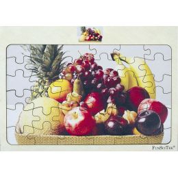 PZ Wood Frame - A4 36pc - Fruit / Fruit Bowl (SP)
