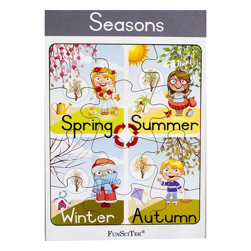 PZ Wood Frame - A4 12pc - Seasons (BB)