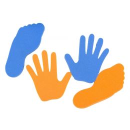 Foam Baby Hands & Feet Set (10cm) - 1 pair each