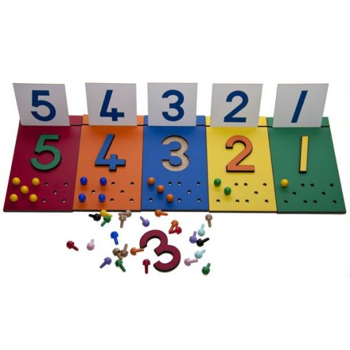 Numbers & Pegs Insert Board