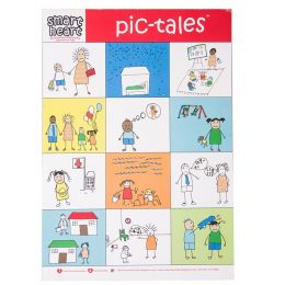 Smart Heart Chart A3 - Pic tales (Pre School)